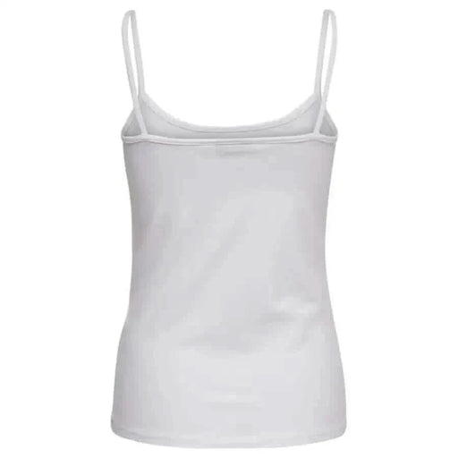 White spaghetti strap tank top - Only Women Undershirt, urban city style clothing