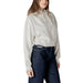 Woman’s cropped hoodie and jeans from Women Hooded Sweatshirt and Jeans collection