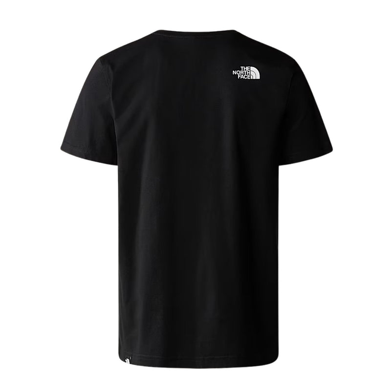 T Shirt noir à manches courtes
