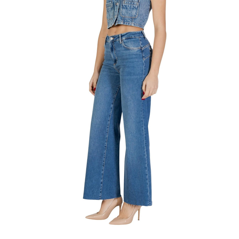 Jeans pour femmes Liu Jo bleu coton élasthanne printemps été