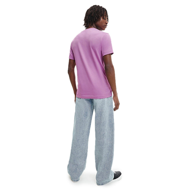 Calvin Klein Jeans - T-shirt violet à col rond