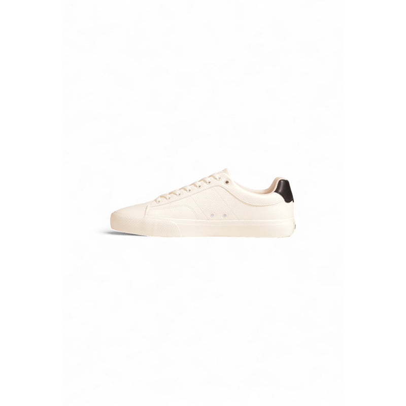 Boss White Leather Sneakers for Men Fall Winter Collection