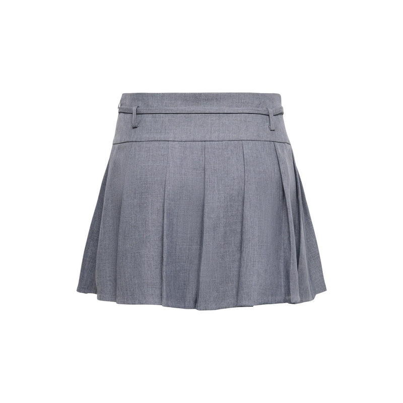 Jupe pour Femme en Élasthanne Polyester Gris pour le Printemps et l'Été