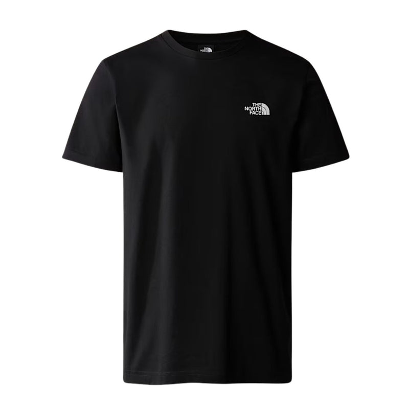 T Shirt noir à manches courtes