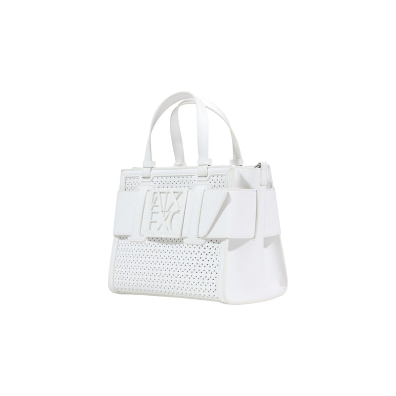 Sac à main blanc Armani Exchange avec sangle d'épaule