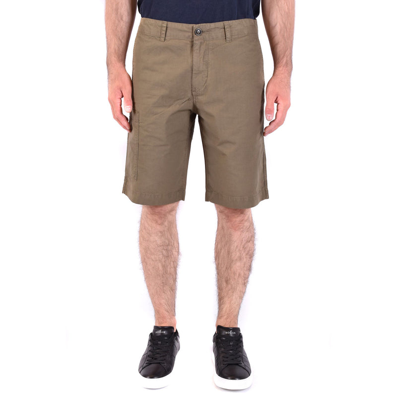 Woolrich Men Short en coton vert Collection printemps-été