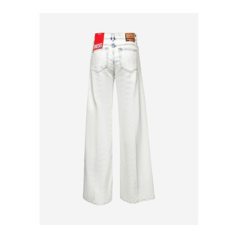 Jeans Diesel Femmes Coton Élasthanne Blanc Printemps Été