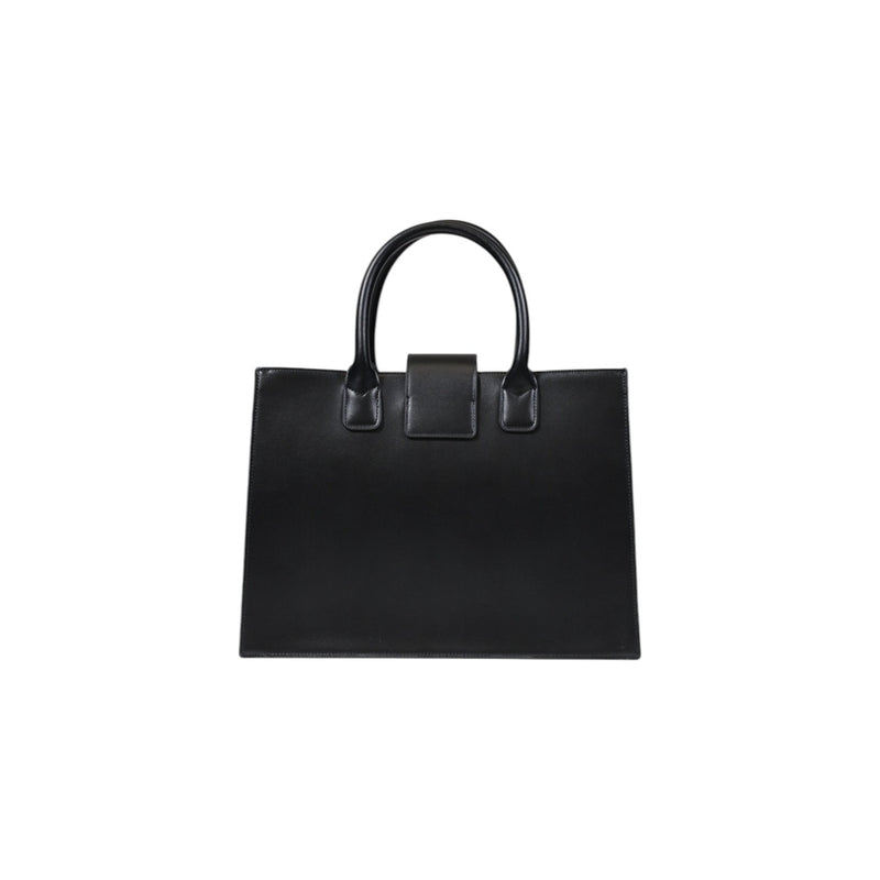 Sac à main noir Armani Exchange avec sangle d'épaule