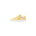 Yellow and white floral Vans sneakers for women showcasing stylish floral design